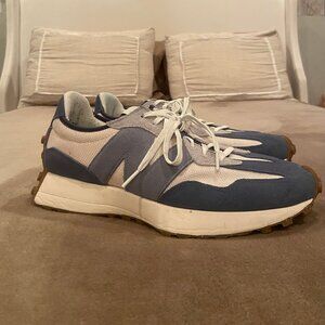 Blue & Cream New Balance Sneakers, sz 10.5 Mens